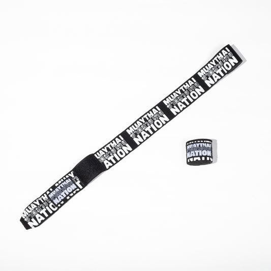 Muay Thai Nation semi-elastic 4-metre hand wraps