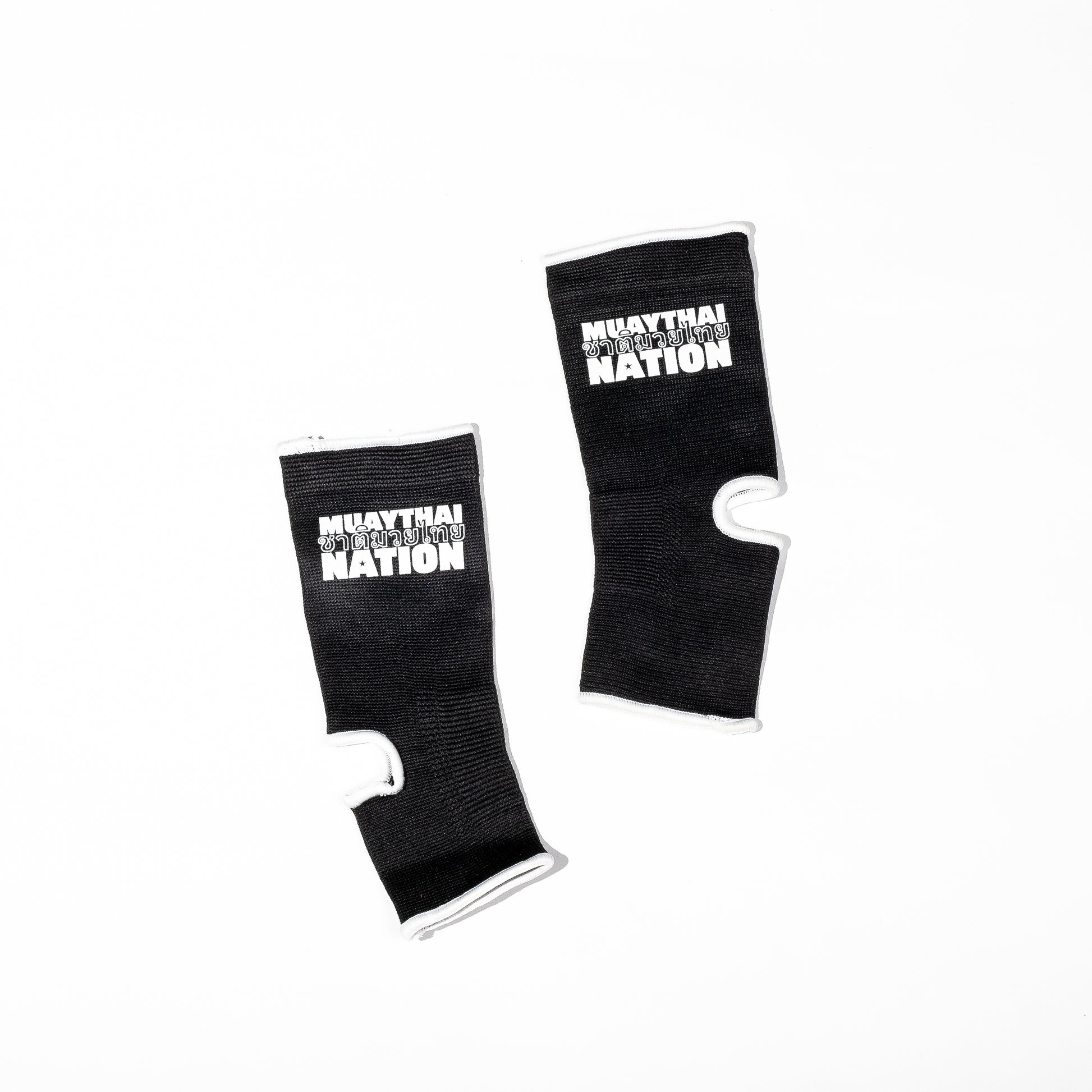 Muay Thai Nation elastic compression ankle guards