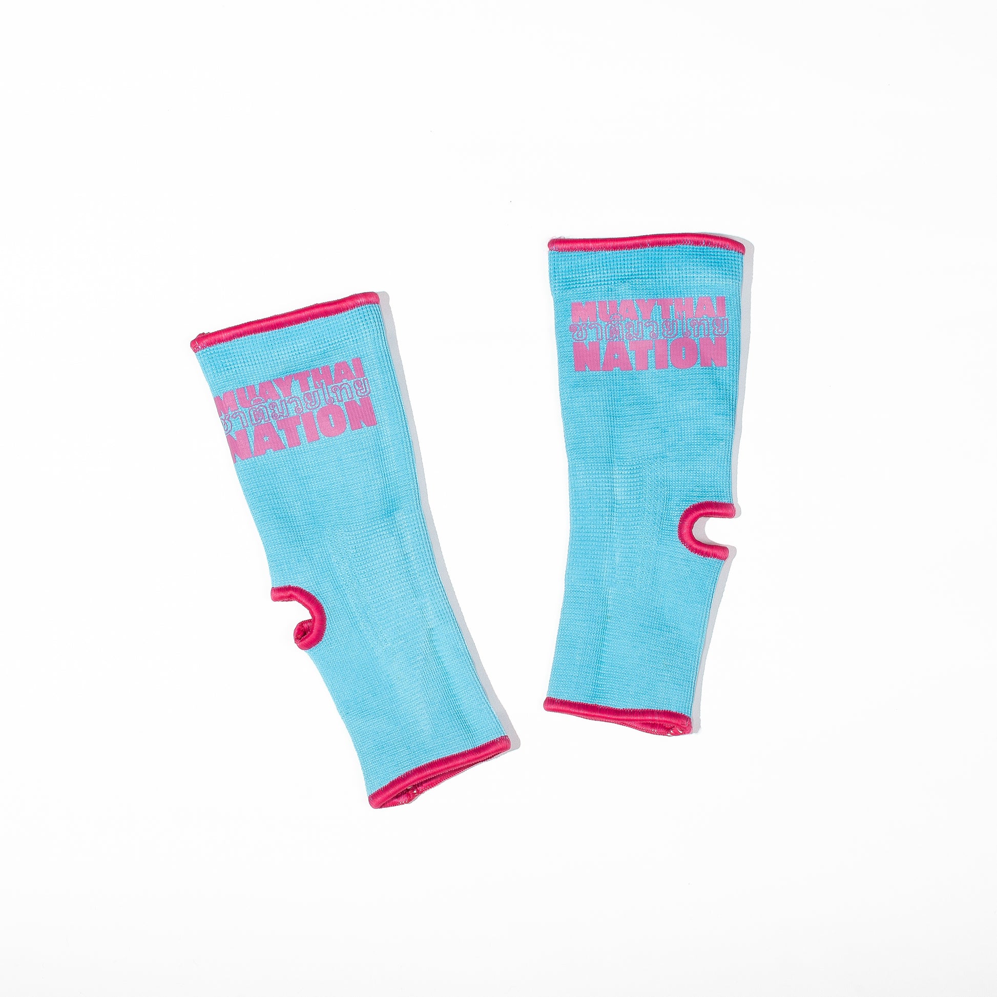 Muay Thai Nation elastic compression ankle guards