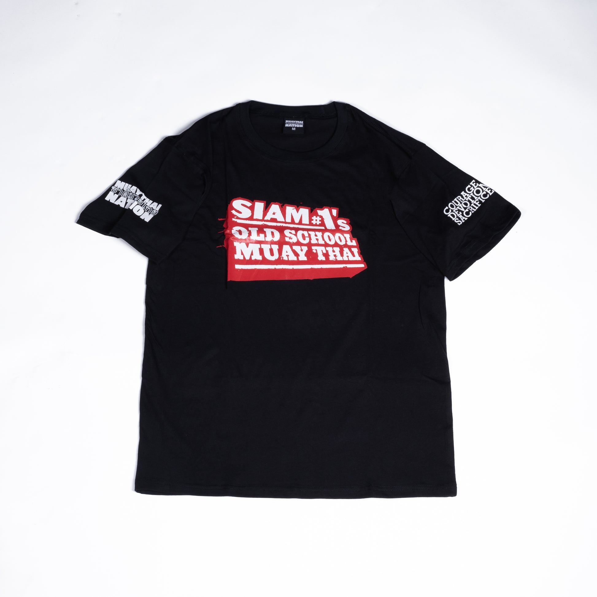 Muay Thai Nation 100% cotton graphic t-shirt 
