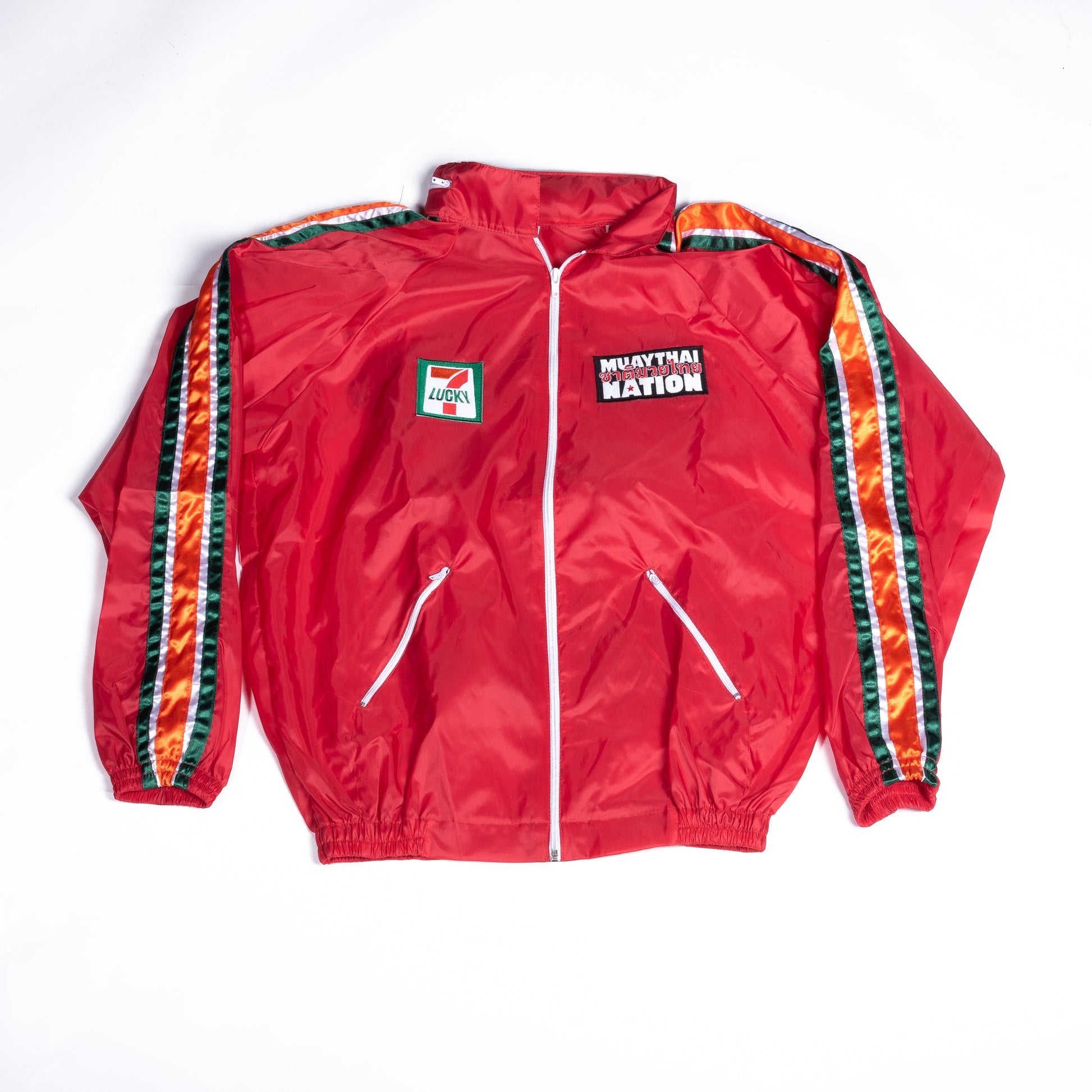 Muay Thai Nation limited edition Lucky 7 red tracksuit