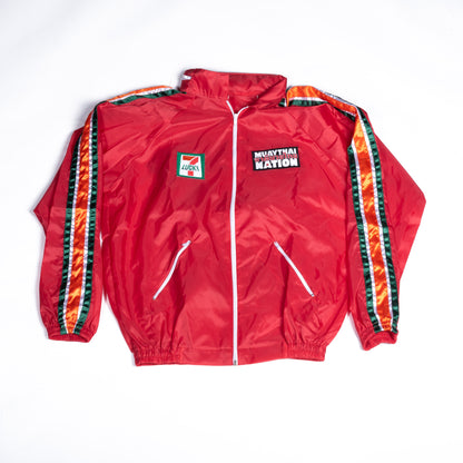 Muay Thai Nation limited edition Lucky 7 red tracksuit